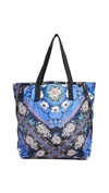 Lesportsac Collette Expandable Tote In Peony Bandana