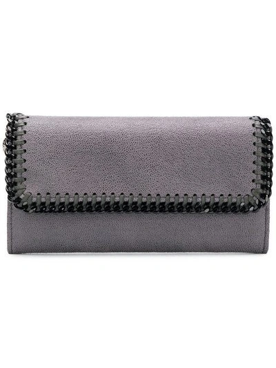 Stella Mccartney Falabella Continental Wallet - Grey