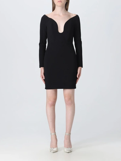 ワンピース SOLACE LONDON Woman Dress Black OS42038 BLACK Solace London Dress Woman Black Woman | ModeSens