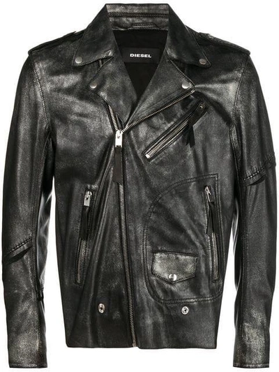 Diesel L-ingran Biker Jacket - Black