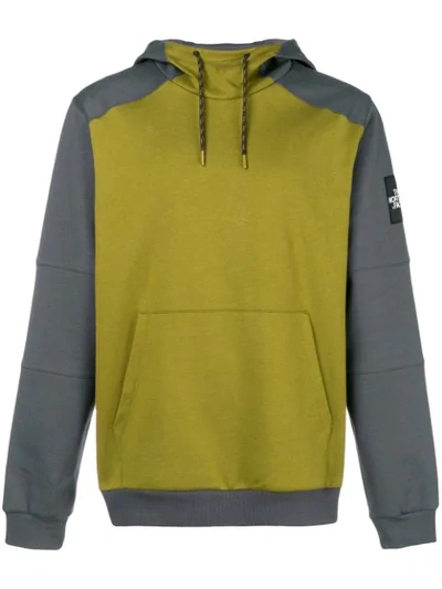 The North Face Logo Colour Block Sweatshirt - Green