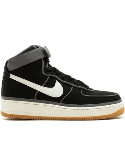 Nike Air Force 1 High '07 Lv8 Sneakers In Black