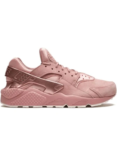 Nike Air Huarache Run Sneakers In Pink