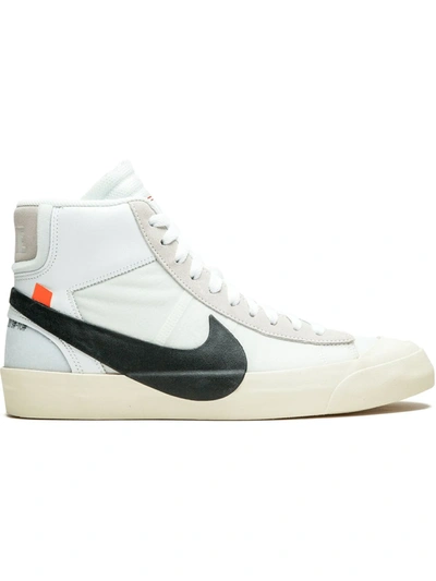 Nike The 10 Blazer Mid Sneakers In White