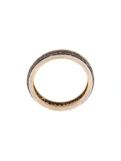 Loree Rodkin 18kt Gold Diamond Eternity Ring In Grey