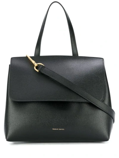 Mansur Gavriel Mini Lady Shoulder Bag In Black