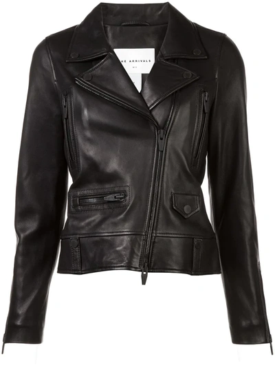 The Arrivals Clo Biker Jacket - Black