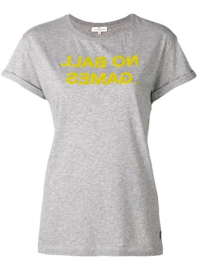 Anya Hindmarch Front Script T-shirt - Grey