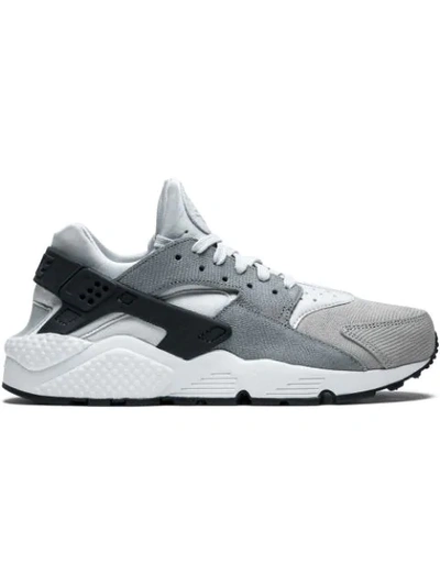 Nike Air Huarache Run Prm Sneakers In Grey