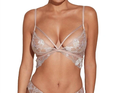 Cosabella Paradiso Triangle Bralette Parad1301 In Mandorla In Brown