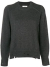 Isabel Marant Étoile Kalia Knitted Jumper In Grey