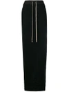 Rick Owens Fitted Full Skirt - Black