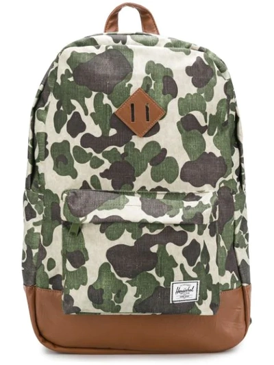 Herschel Supply Co . Camouflage Print Backpack - Green