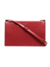 Saint Laurent Red Catherine Leather Shoulder Bag In 6805 -rouge   Eros
