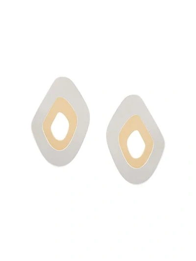 Gaviria Orbit Earrings In Metallic