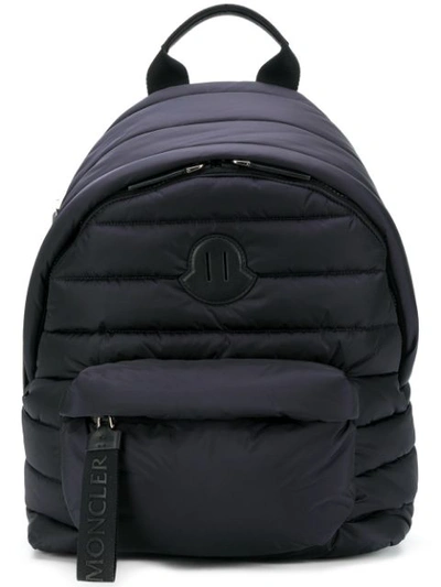 Moncler Men's Dolomites Quilted Nylon Backpack, Navy In Blue