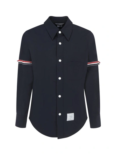 Thom Browne Shirts In Navy