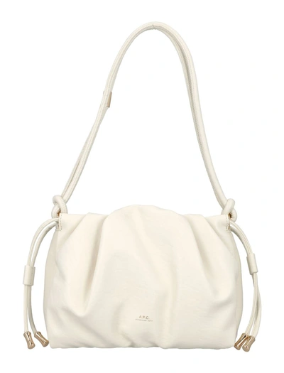 A.p.c. Sac Ninon Shoulder Mini In White