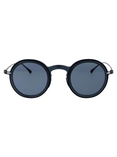 Giorgio Armani Sunglasses In 335119 Shiny Transparent Blue