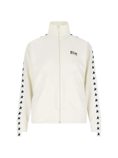 Golden Goose Sweaters In Papyrus Black