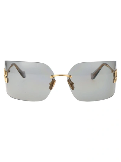 Miu Miu Sunglasses In 5ak30b Gold