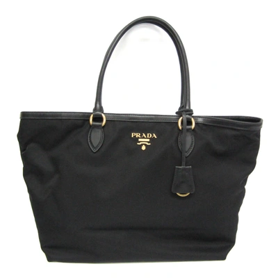 Prada Black Synthetic Tote Bag ()