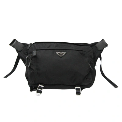 Prada Tessuto Black Synthetic Shopper Bag ()