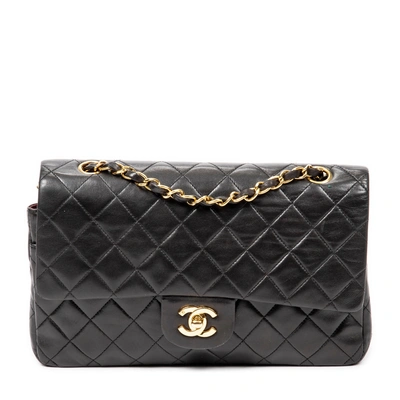 Pre-owned Chanel Classic Double Flap 26 In Black