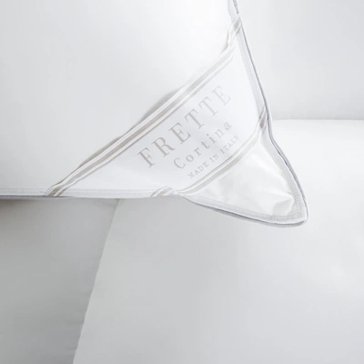 Frette Cortina Medium Down Boudoir Pillow Filler In White