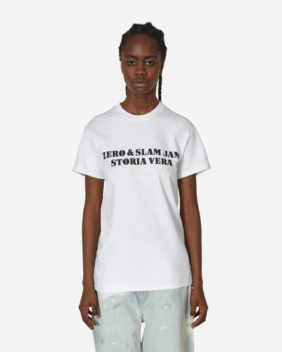 Slam Jam Storia Vera Mago T-shirt In White