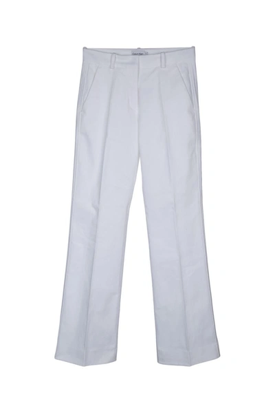 Calvin Klein Trousers In White