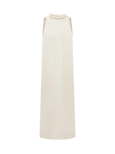 Loulou Studio Long Dress In Beige