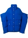 Junya Watanabe Oversized Puffer Jacket In 2 Blue