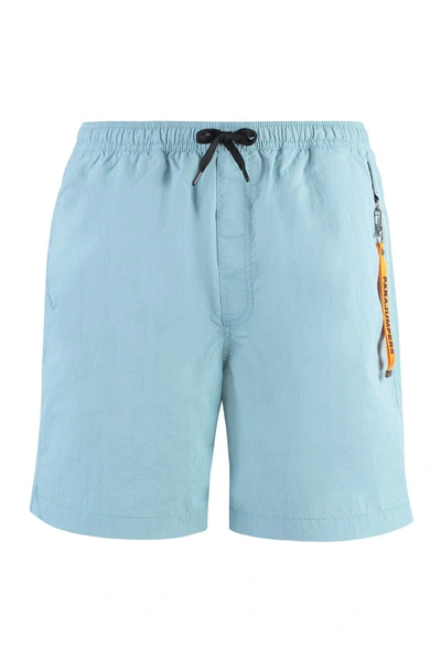 Parajumpers Nylon Swim Shorts In Blue