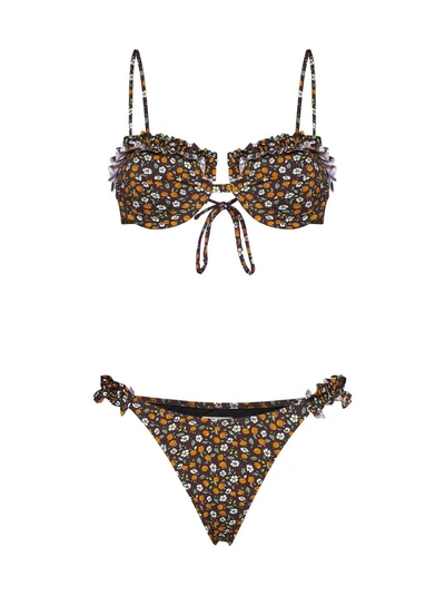 Bikini Lovers Swimwear In Brown