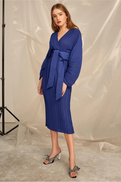 C/meo Collective Decided Dress In Cobalt
