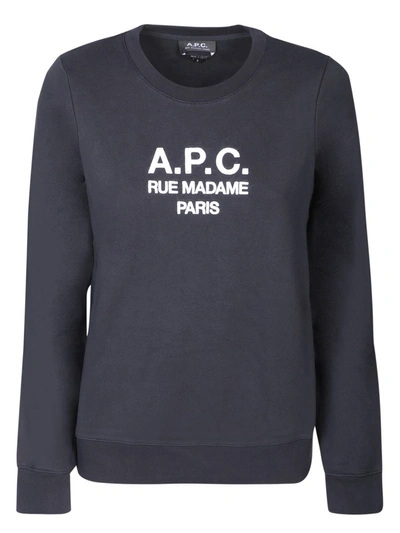 Apc A.p.c. Sweatshirts In Black