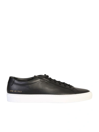 Common Projects Sneakers In Black