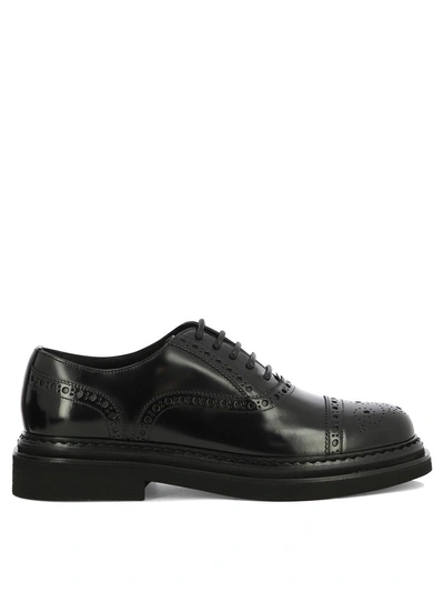 Dolce & Gabbana Lace-ups In Black