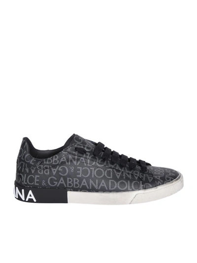 Dolce & Gabbana Sneakers In Grey