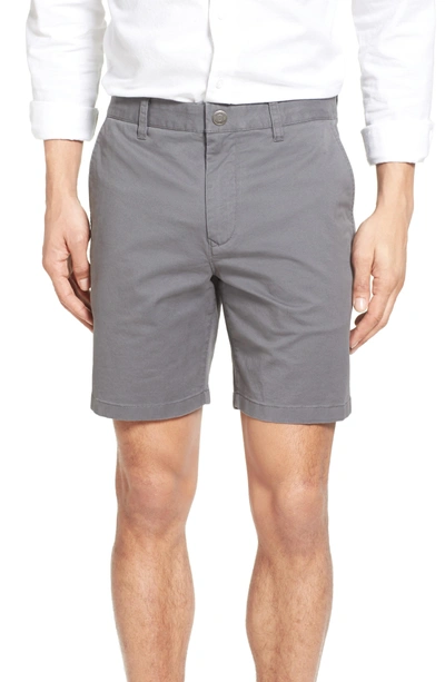 Bonobos Stretch Washed Chino 7-inch Shorts In Graphites