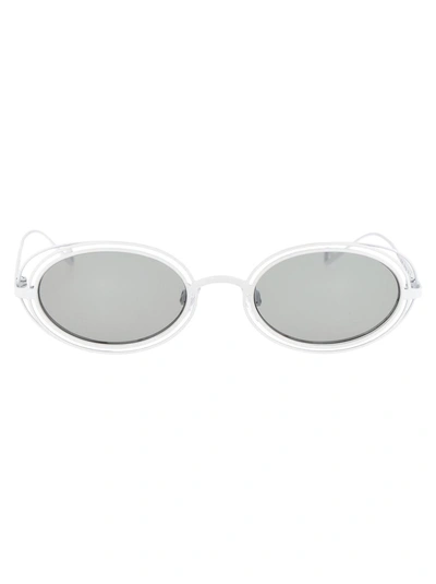 Ea7 Emporio Armani Sunglasses In 333387 Matte White