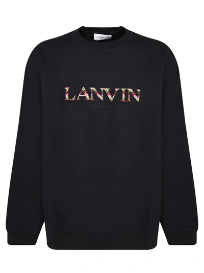 Lanvin Sweatshirts In Black