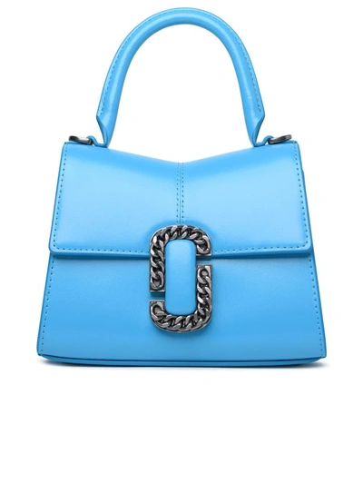 Marc Jacobs Borsa The Mini Top Handle In Blue