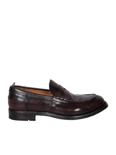 Officine Creative Loafers In Brown