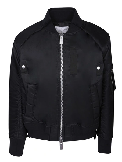 Sacai Jackets In Black