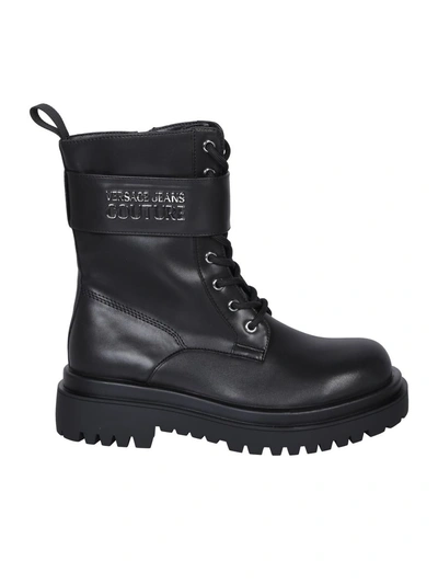 Versace Jeans Couture Boots In Black