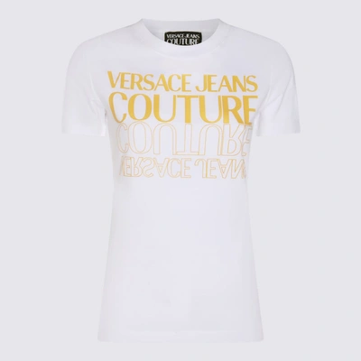 Versace Jeans Couture T-shirt E Polo Bianco In White