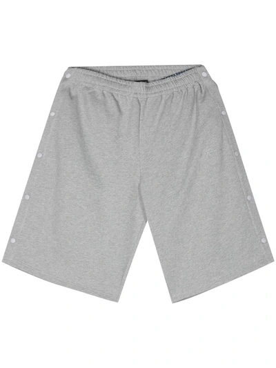 Y/project Shorts With Layered Detail In Grey