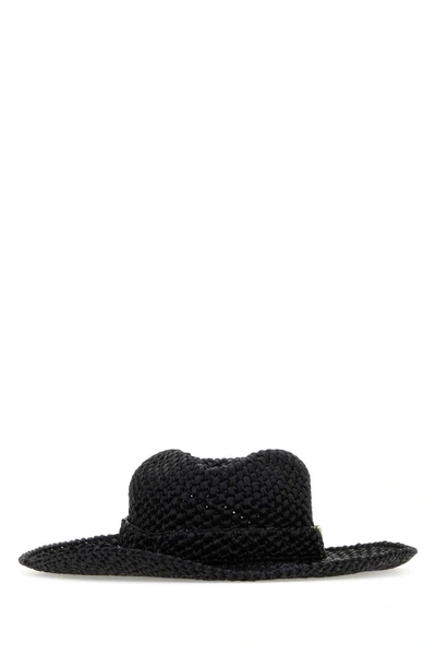 Valentino Garavani Hats And Headbands In Black
